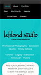 Mobile Screenshot of leblondstudio.com